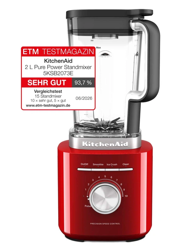 KitchenAid Pure Power Standmixer 2,1 Liter-Empire Rot