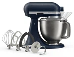 KitchenAid 4,7 L 5KSM50 Artisan Plus Küchenmaschine Beginnerset mit Gemüseschneider-Wild Blueberry (Wilde Blaubeere)