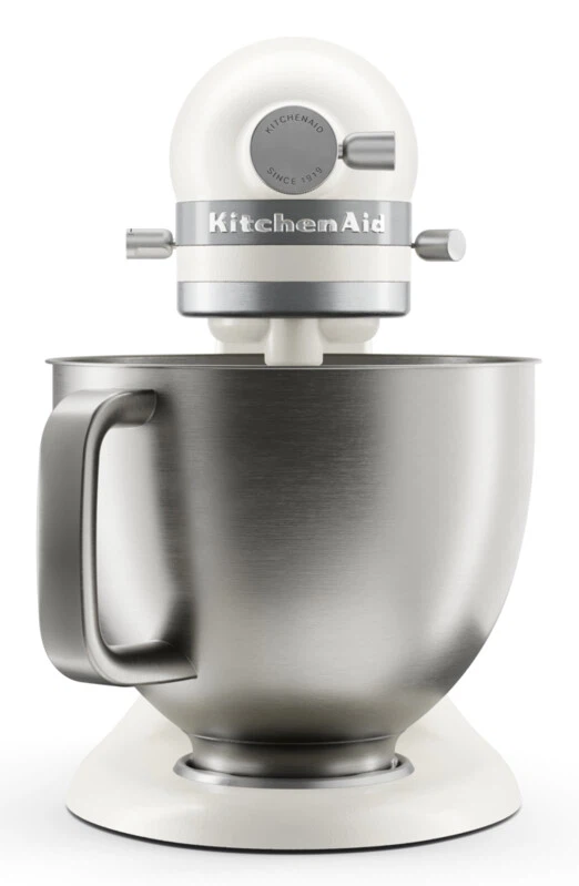 KitchenAid 4,7 L 5KSM50 Artisan Plus Küchenmaschine Pastalover mit 3-in-1 Nudelvorsatz-Porcelain White