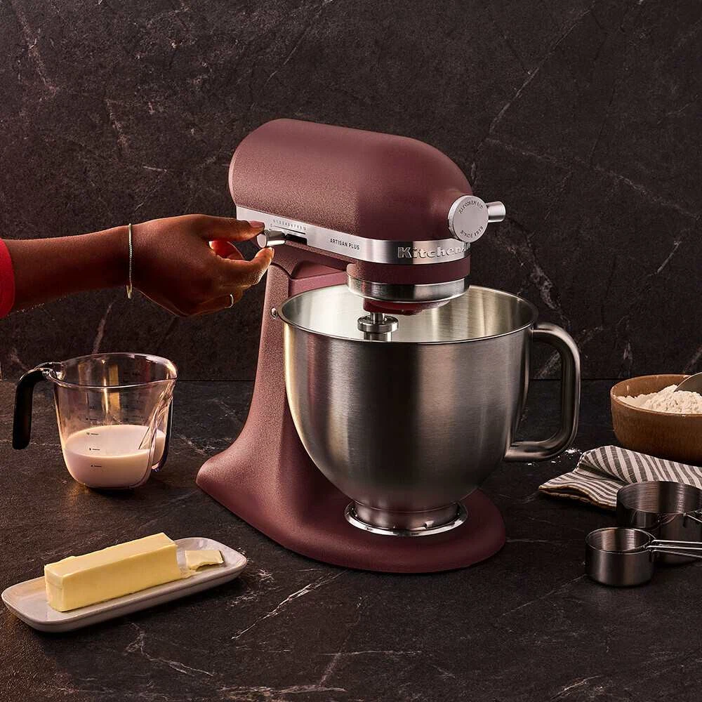KitchenAid 4,7 L 5KSM50 Artisan Plus Küchenmaschine Pastalover mit 3-in-1 Nudelvorsatz-Sun dried tomato (Getrocknete Tomate)