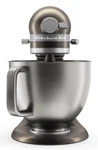 KitchenAid 4,7 L 5KSM50 Artisan Plus Küchenmaschine Pastalover mit 3-in-1 Nudelvorsatz-Iron ore (Bronze)