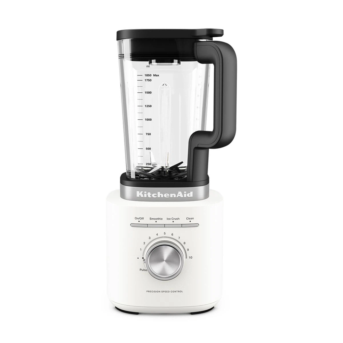 KitchenAid Pure Power Standmixer 1,85 L mit Glasbehälter-Porcelain White