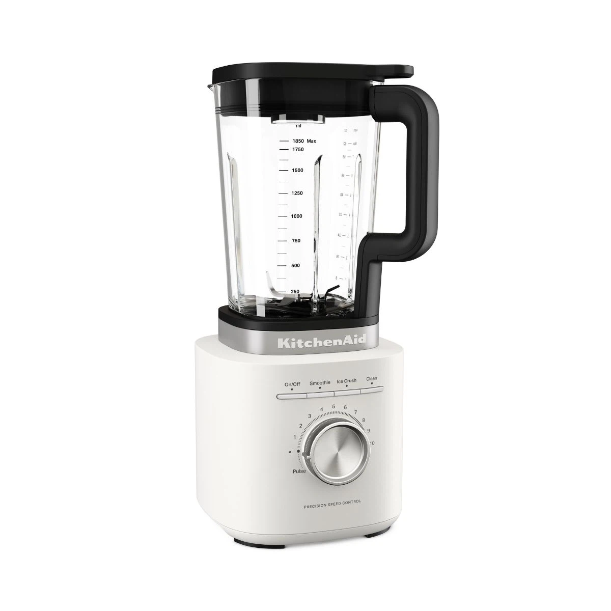KitchenAid Pure Power Standmixer 1,85 L mit Glasbehälter-Porcelain White