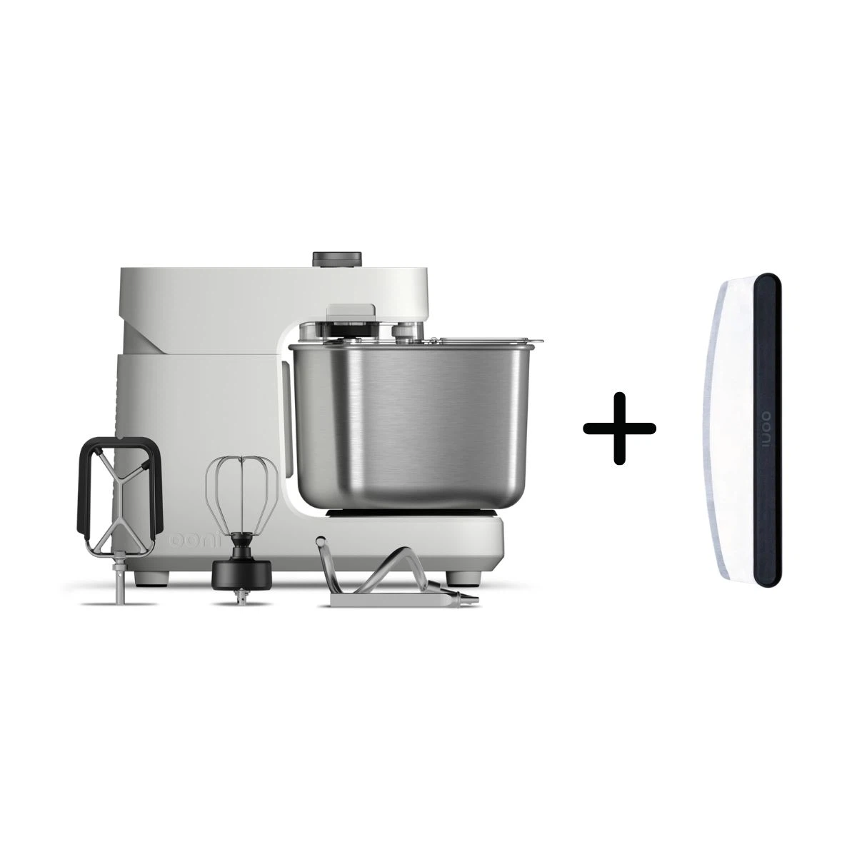 Ooni Halo Pro Spiral Mixer + GRATIS Wiegemesser-Polarweiß
