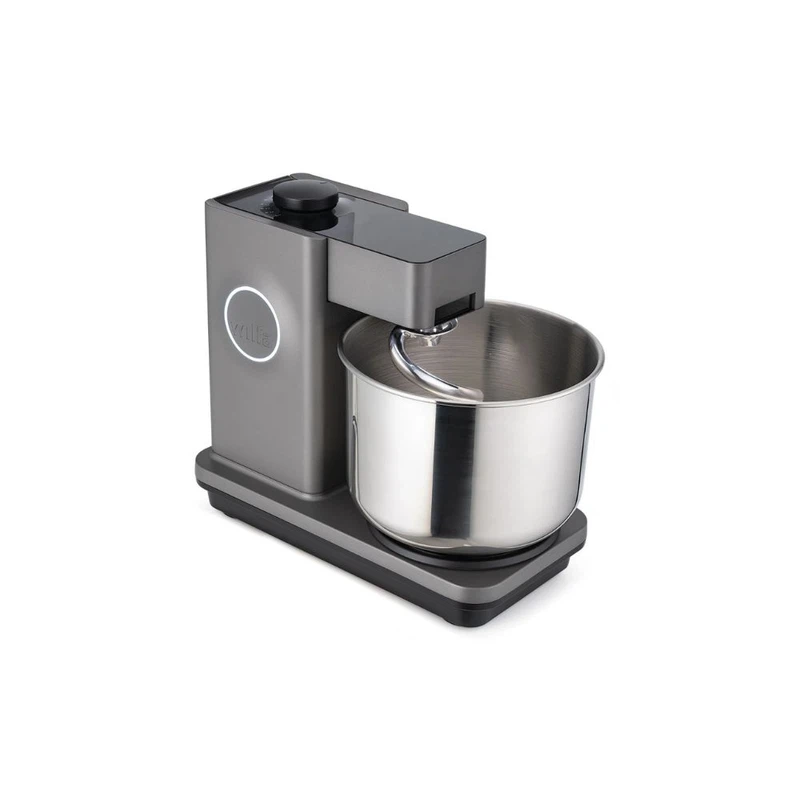 WILFA Küchenmaschine Probaker V2 mit Edelstahlknethaken inkl. GRATIS Brotmesser-Grau