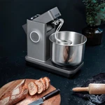 WILFA Küchenmaschine Probaker V2 mit Edelstahlknethaken inkl. GRATIS Brotmesser-Grau