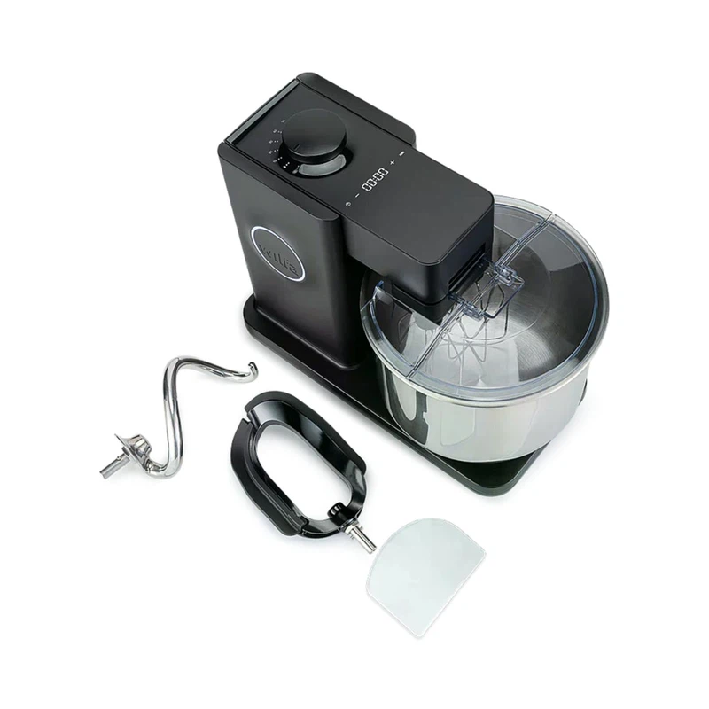 WILFA Küchenmaschine PROBAKER TIMER NXT schwarz + Tool Adapter + Flockervorsatz-Default Title