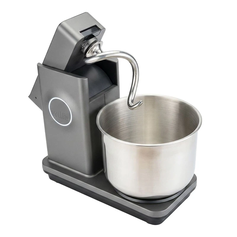 WILFA Küchenmaschine PROBAKER TIMER NXT grau + Tool Adapter + Flockervorsatz-Default Title