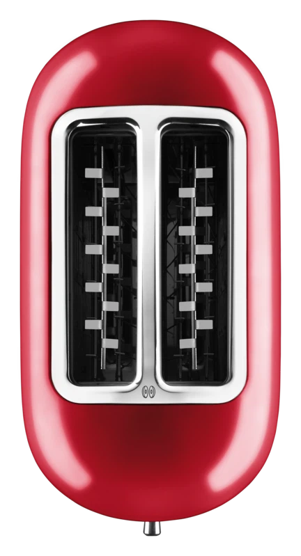 KitchenAid Paket 1, Toaster + Brötchenaufsatz Artisan 5KMT2204-Empire Rot