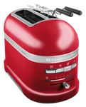 KitchenAid Paket 2, 2-Scheiben Toaster Artisan 5KMT2204-Empire Rot
