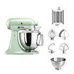 KitchenAid 4,8 L 5KSM175 Artisan Küchenmaschine Pastalover mit 3-in-1 Nudelvorsatz-Pistazie