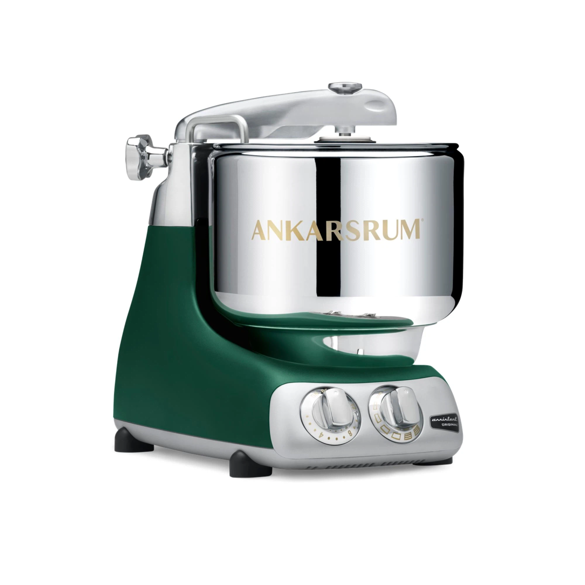 Ankarsrum Paket Beginnerset mit Go Green Zubehörset-Forest Green