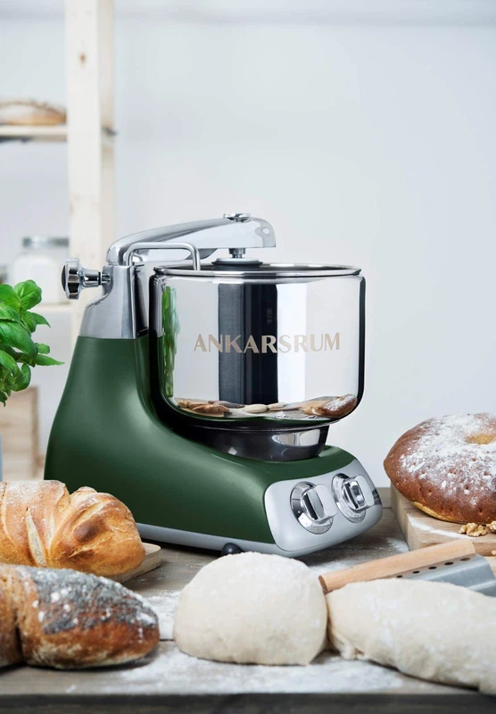 Ankarsrum Paket Beginnerset mit Go Green Zubehörset-Forest Green