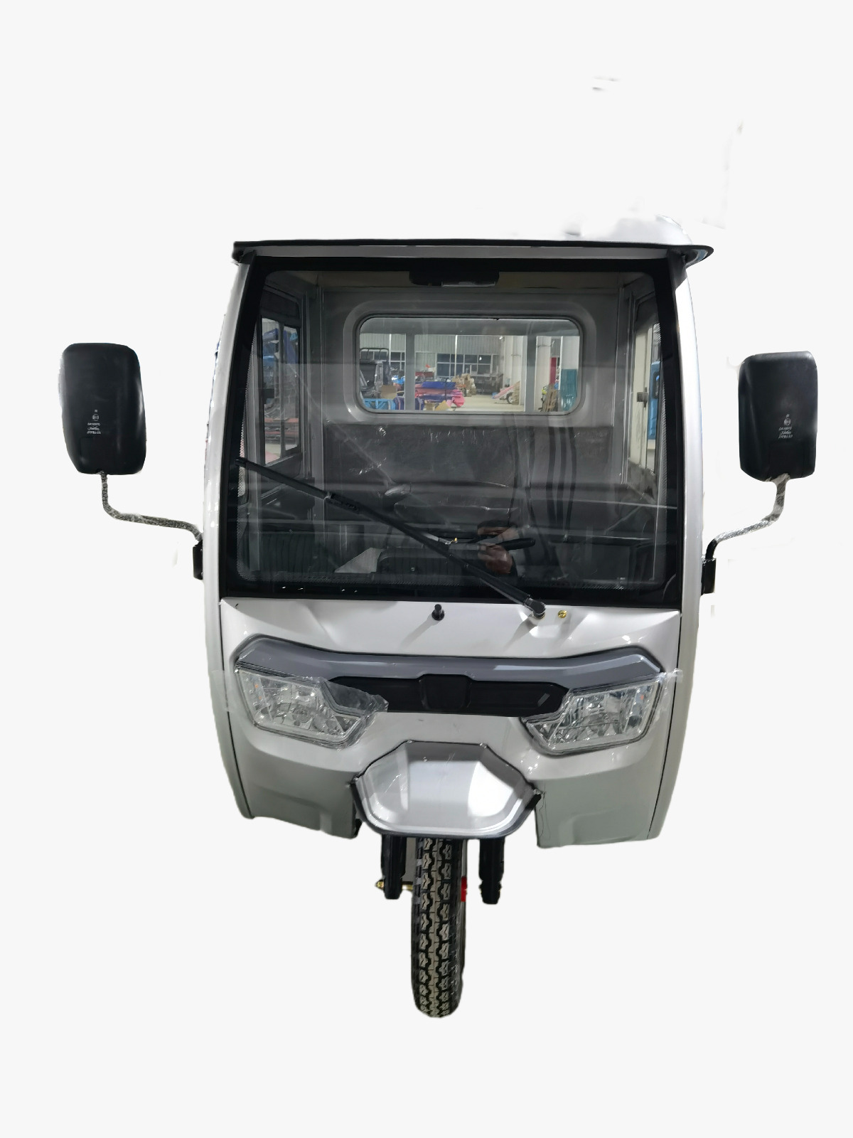 { Cargo Volt Elektro Lastenrad Lasten-Dreirad Voll-Kabine Pritsche 45km/h 72V }
