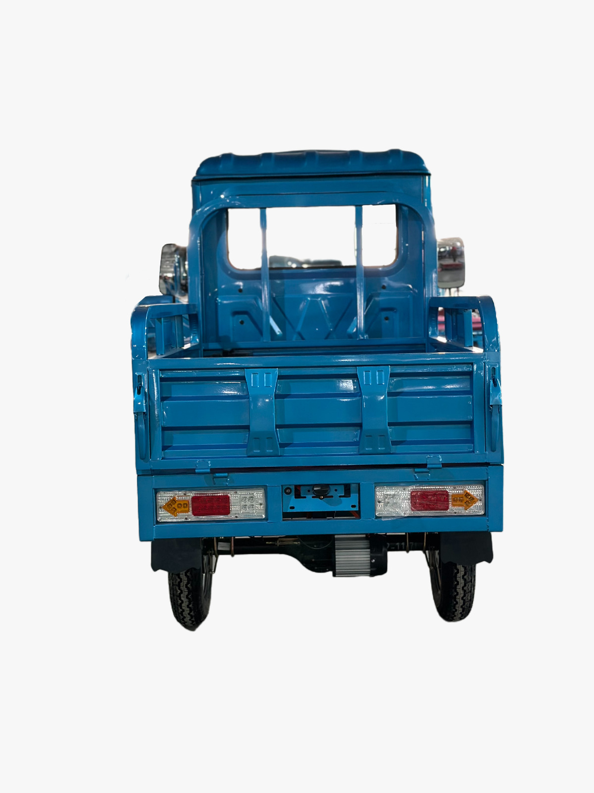 { Cargo Volt Elektro Lastenrad Lasten-Dreirad Voll-Kabine Pritsche 45km/h 72V }