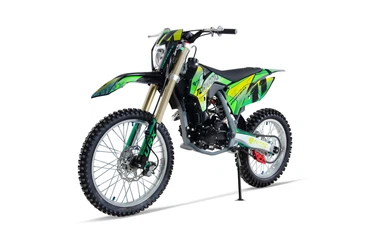Nitro Motors 250cc Dirtbike TORNADO UX URX 21/18 Kick und E-Start, Farbe: Grün