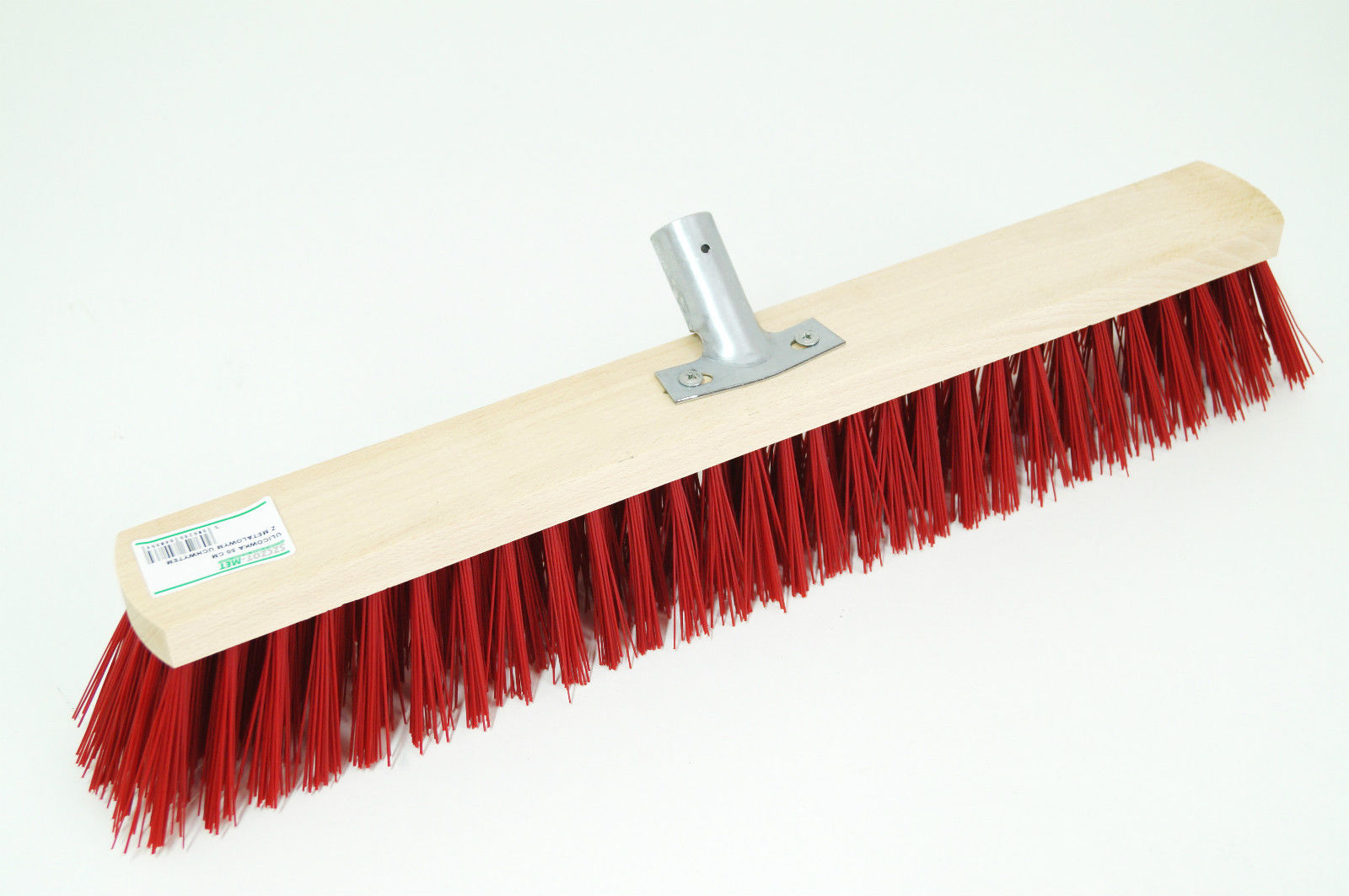Paket] 5x Besen 60 cm rot 75mm Borsten Straßenbesen Industriebesen Werkstattbesen Stiel | Pfeifferer Group