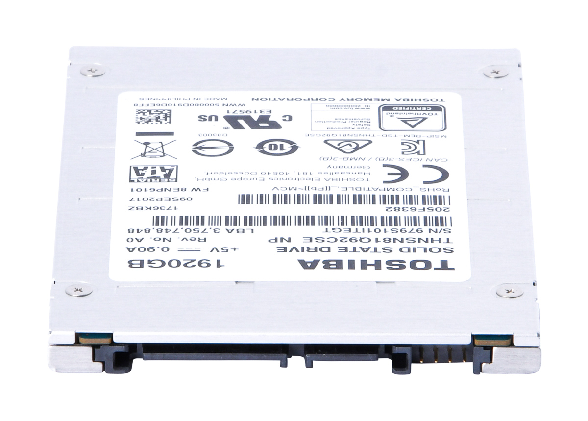 TOSHIBA 1.92TB 6G SATA SSD | Servershop24