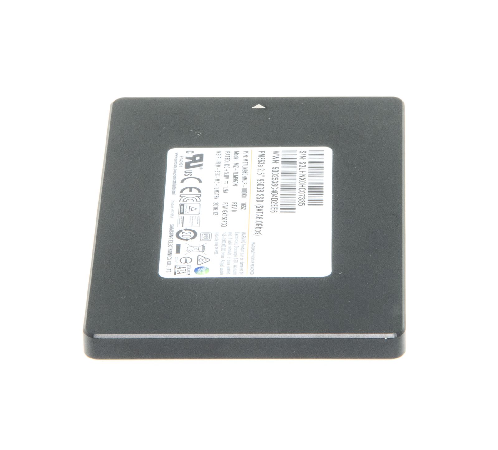 SAMSUNG PM863a 960GB 6G SATA SSD | Servershop24.de