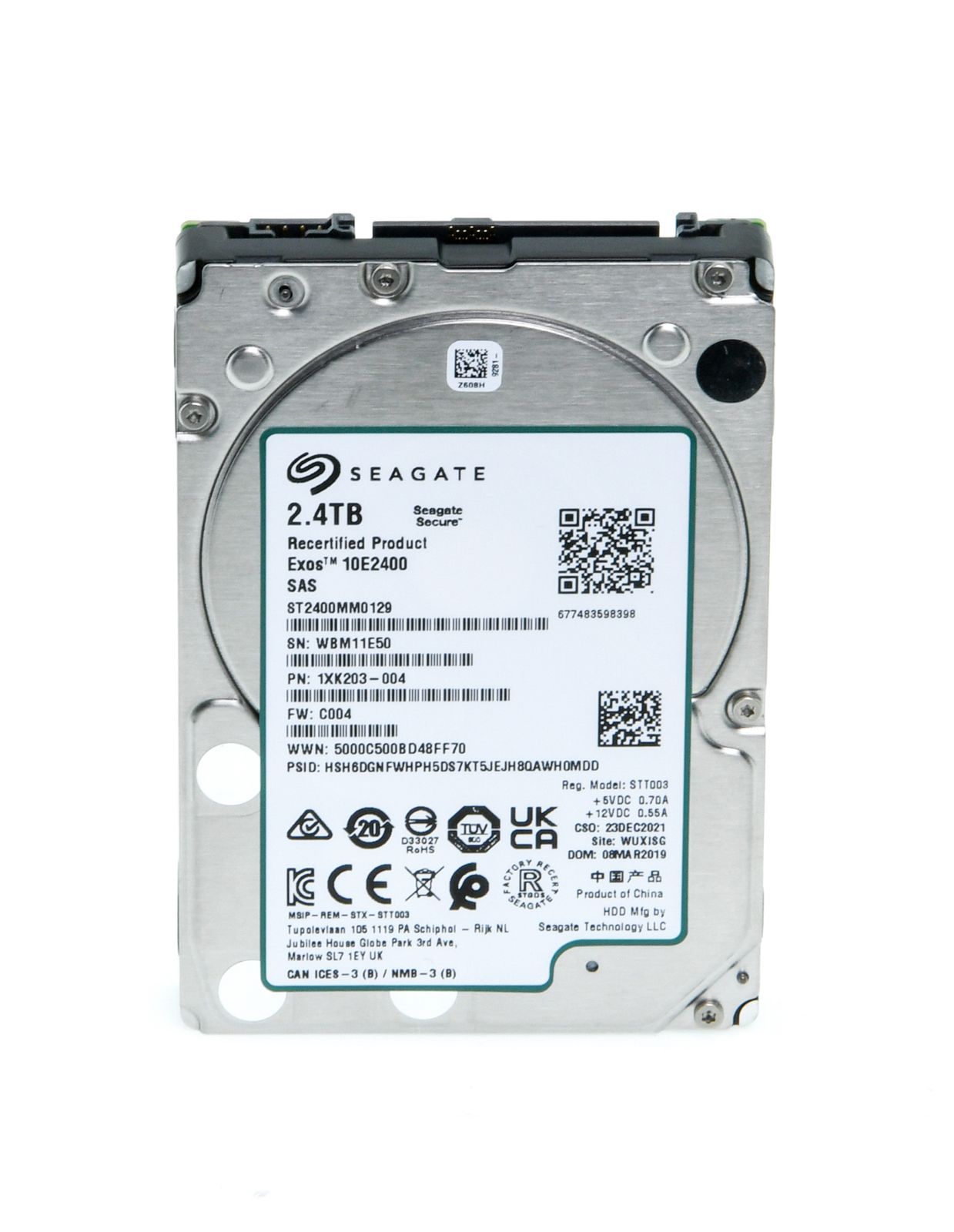 Seagate 2.4TB 12G SAS disk | Servershop24