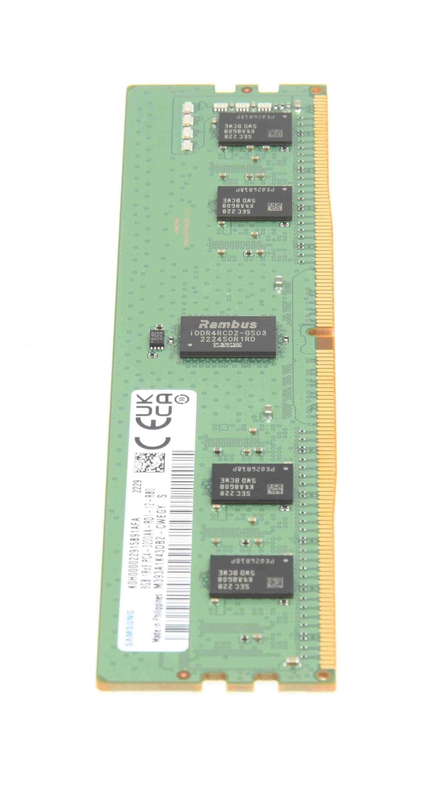 SAMSUNG 8GB 1Rx8 DDR4 RAM | Servershop24
