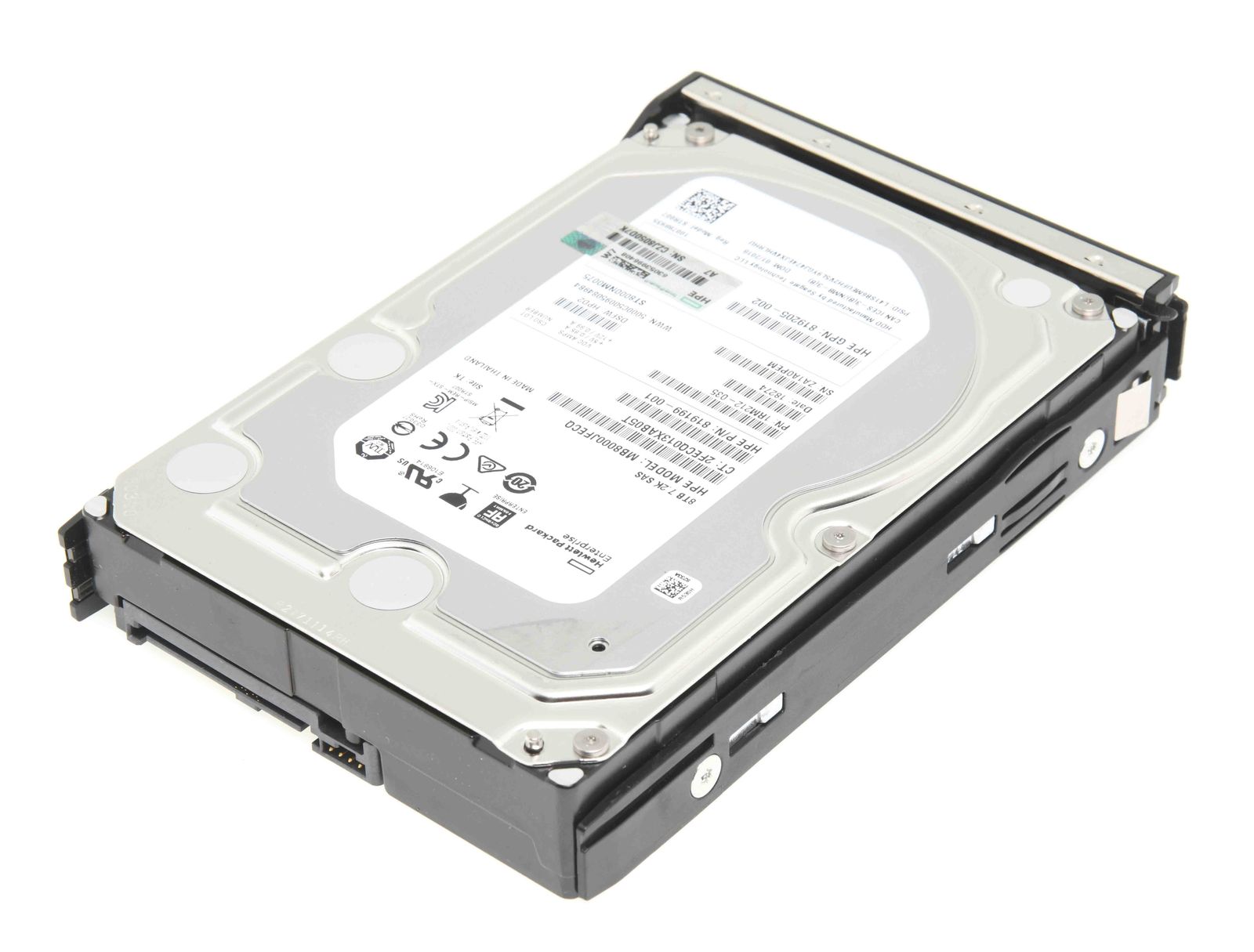 HPE 8TB 12G 7.2K SAS hard disk | Servershop24