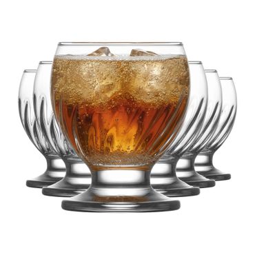 LAV Nectar Softdrinkgläser mit Fuß - 215 ml (7 1/4 oz)