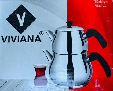 Viviana Krom Küre Teekocher Maxi - Perfekter Teegenuss