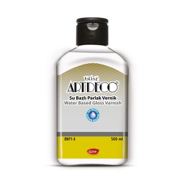 büst Artdeco Wasserbasierter Glanzlack - 500 ml alt-