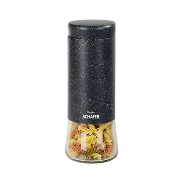 Schäfer Vorratsdose Marble Black, Volumen: 1.8L