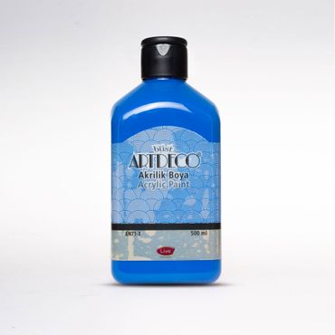büstArtdeco Acrylfarbe 500 ml – Blau alt-