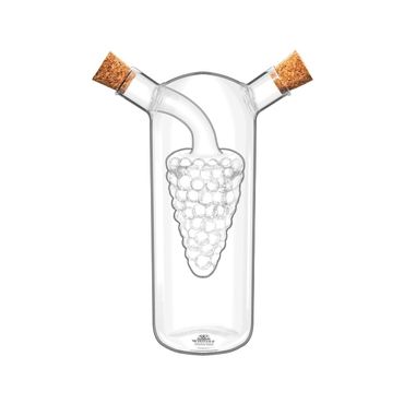 Wilmax Öl- und Essigflasche 250/50 ml Glas WL-888955/A