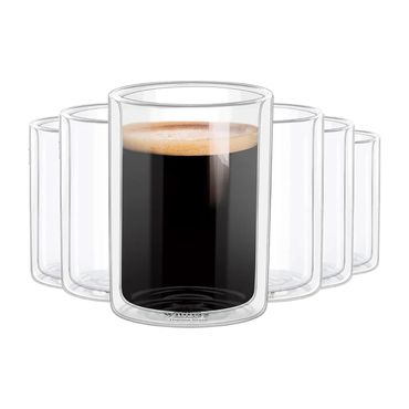 Wilmax Doppelwandiges Glas 300 ml Transparent WL-888784/A, Volumen: 300ml