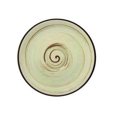 Wilmax Untertasse 15 cm Lavendel Porzellan WL-669736/B, Durchmesser: 12 cm, Farbe: Rot