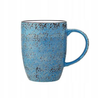 Wilmax Becher 460 ml Blau Porzellan WL-667637/A, Volumen: 460 ml, Farbe: Blau