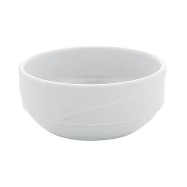 GÜRAL X-TANBUL Professional Joker-Schale stapelbar, Porzellan, Ø 10cm, weiß