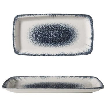 Güral Antares Orlando Professional Platte rechteckig, Bone Porzellan, 33x15cm, creme