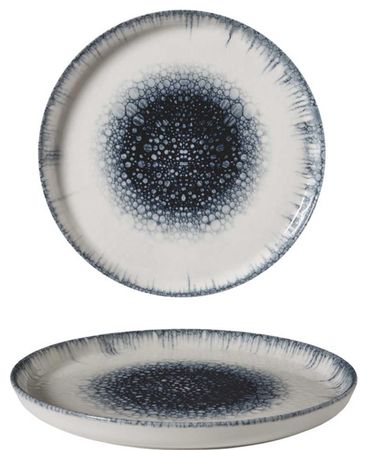 GÜRAL Antares Bilbao Professional Teller flach, Bone Porzellan, 15cm, creme