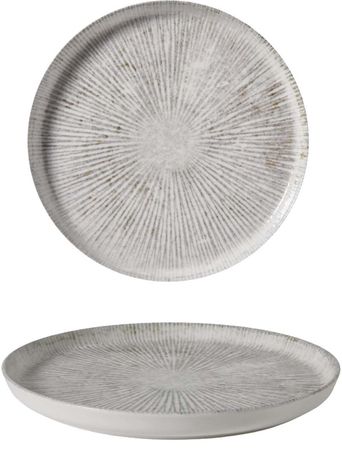 GÜRAL Arnim Bilbao Professional Teller, Bone Porzellan, Ø15 cm, flach, Creme