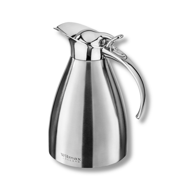 Wilmax Isolierkanne 1000 ml Edelstahl Silber WL-511020115/A