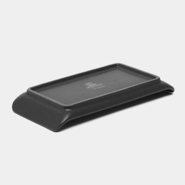 Wilmax Rechteckschale SlateStone Schwarz 15 x 8 cm Porzellan WL-661101/A