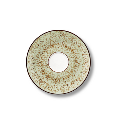 Wilmax Untertasse 15 cm Pistazie Porzellan WL-667136/B