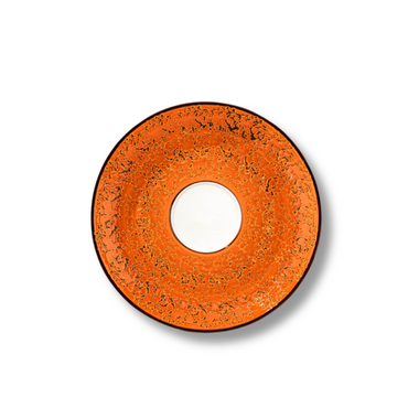 Wilmax Untertasse 15 cm Orange Porzellan WL-667336/B
