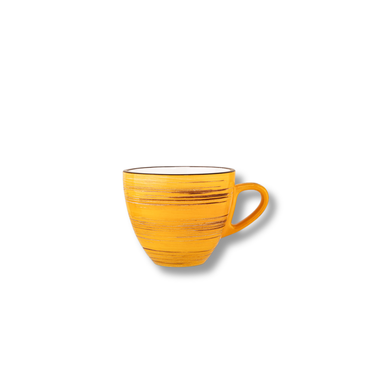Wilmax Espressotasse 110 ml Gelb Porzellan WL-669434/A