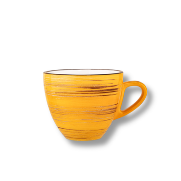 Wilmax Tasse 300 ml Gelb Porzellan WL-669436/A