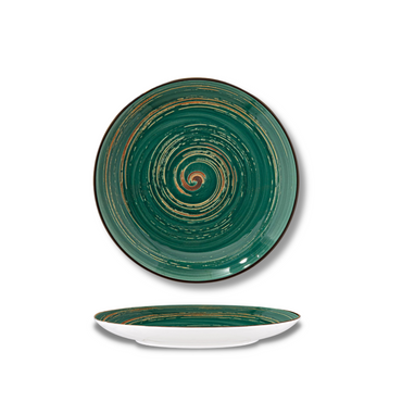 Wilmax Teller 20,5 cm Grün Porzellan WL-669512/A