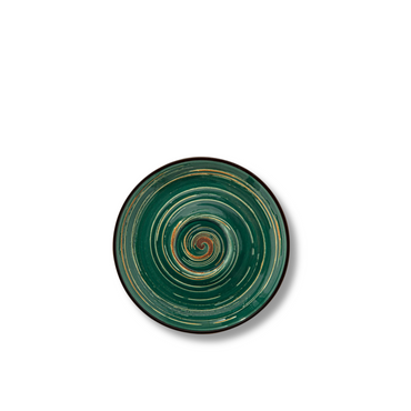 Wilmax Untertasse 12 cm Grün Porzellan WL-669534/B