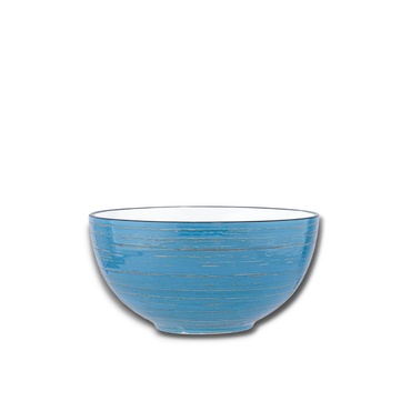 Wilmax Schale 1600 ml 19 cm Blau Porzellan WL-669632/A