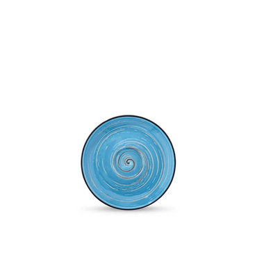 Wilmax Untertasse 11 cm Blau Porzellan WL-669633/B