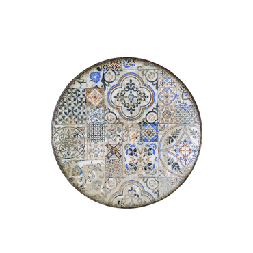 Wilmax Teller 25 cm Mehrfarbig Porzellan WL-671305/A